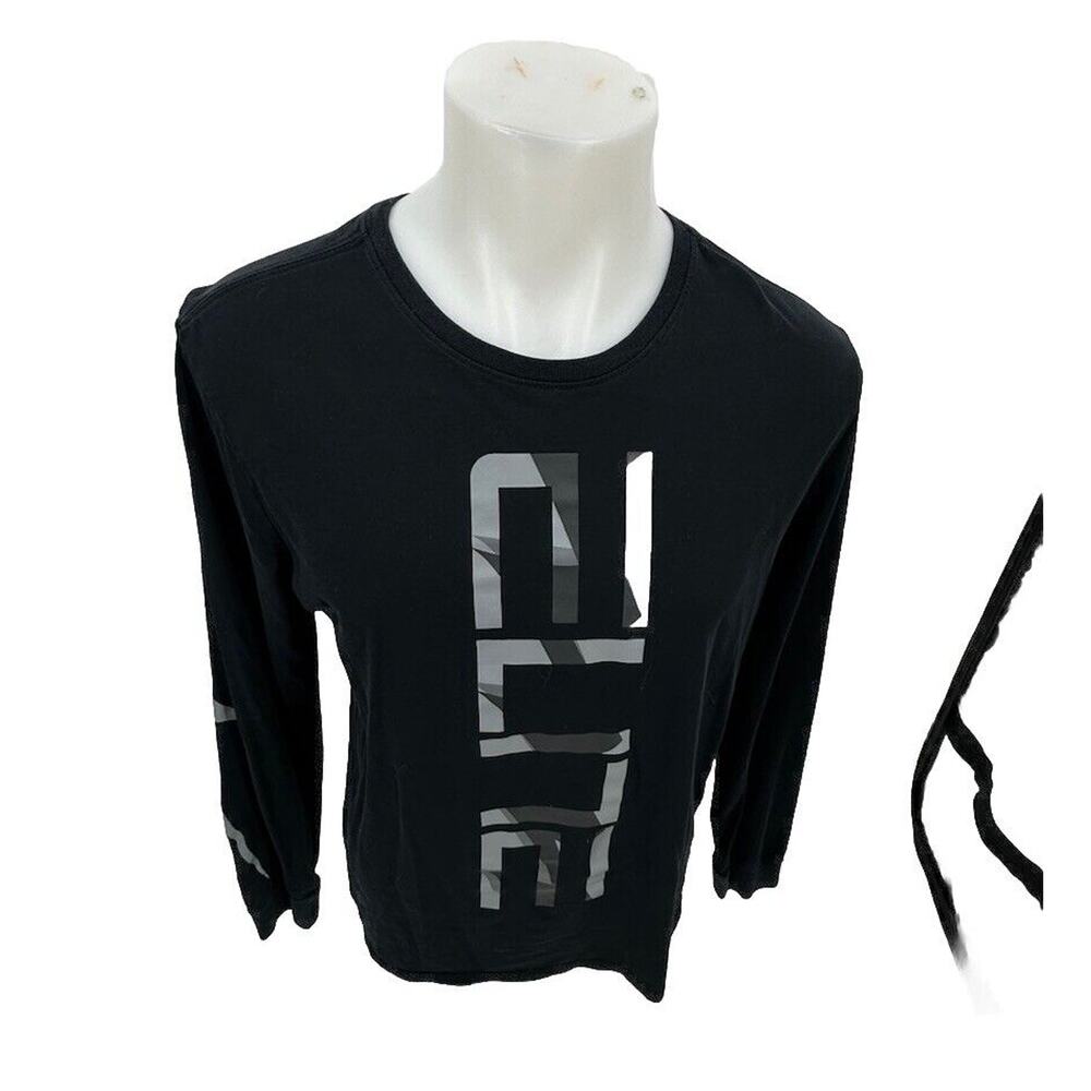 Nike Large Men Pullover Crewneck The Nike Tee Athletic Cut Long Sleeve 10-17